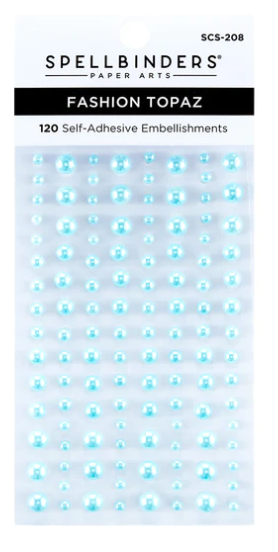 SPELLBINDERS SPELLBINDERS FASHION TOPAZ COLOR ESSENTIALS PEARL DOTS