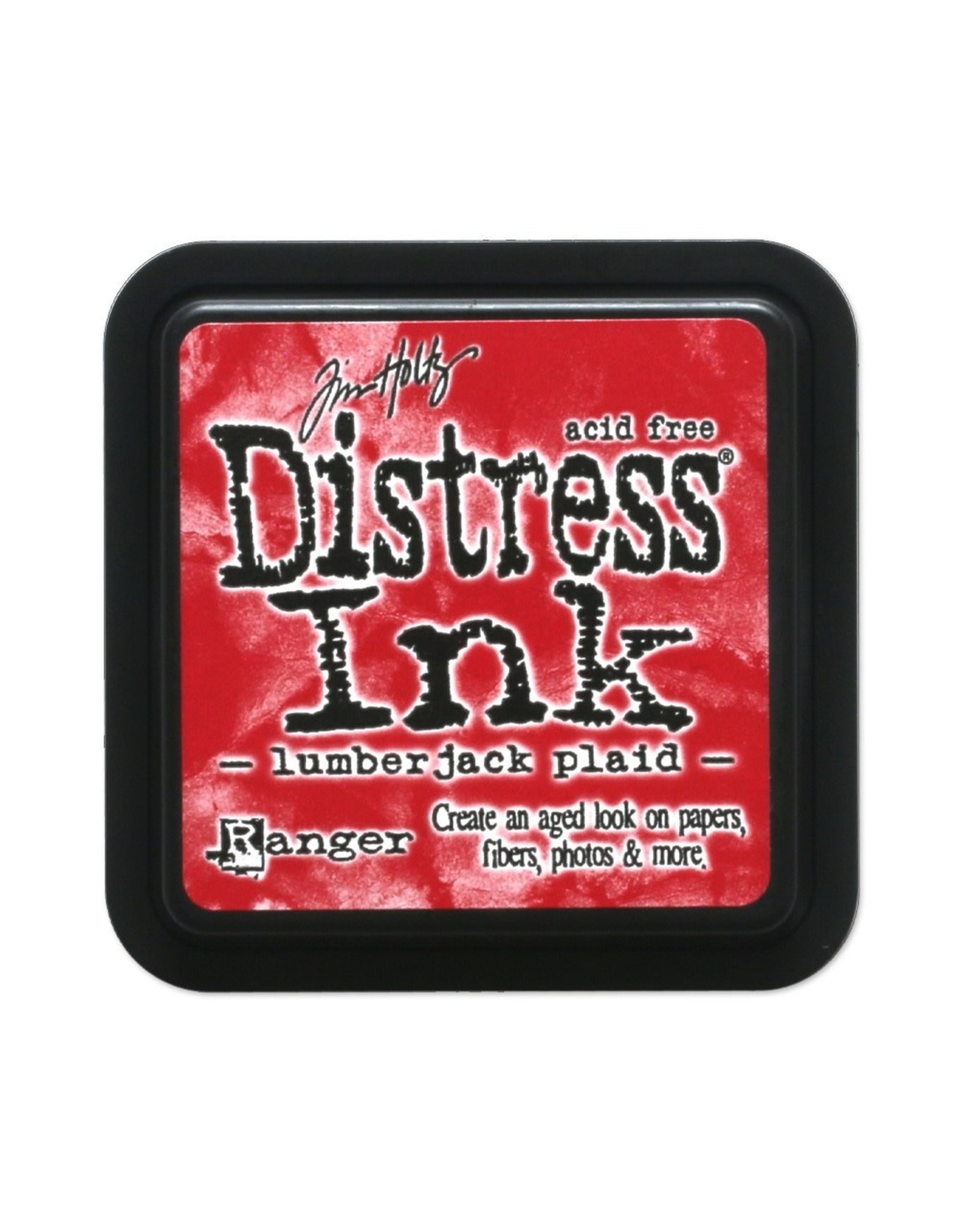 RANGER TIM HOLTZ DISTRESS INK PAD LUMBERJACK PLAID