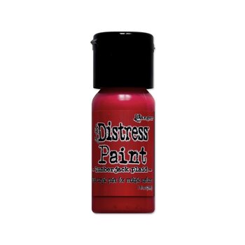 RANGER TIM HOLTZ DISTRESS ACRYLIC PAINT LUMBERJACK PLAID 1OZ