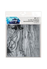 RANGER RANGER SIMON HURLEY WOODGRAIN CLING RUBBER BACKGROUND STAMP