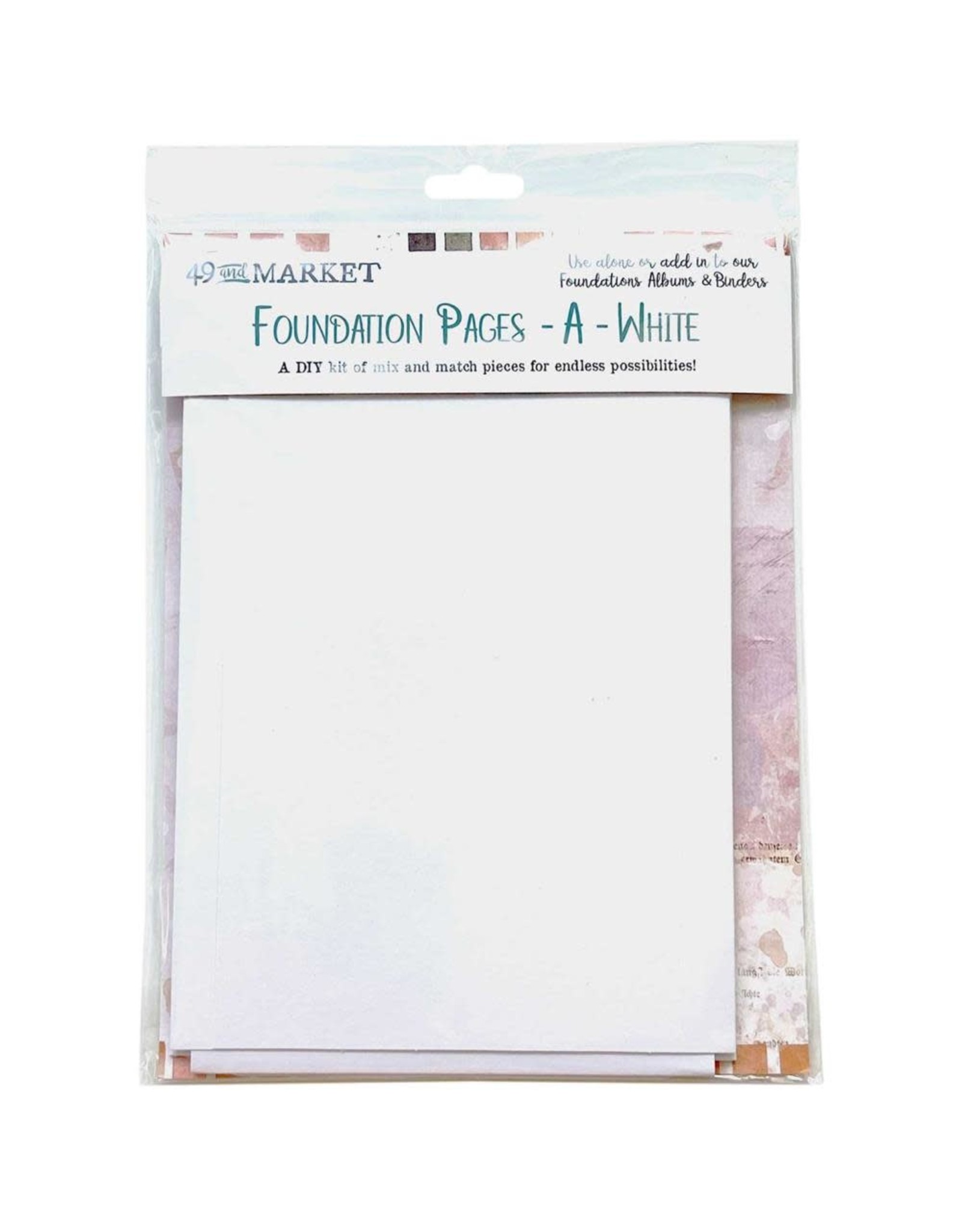 49 AND MARKET 49 AND MARKET MEMORY JOURNAL FOUNDATION PAGES A-WHITE