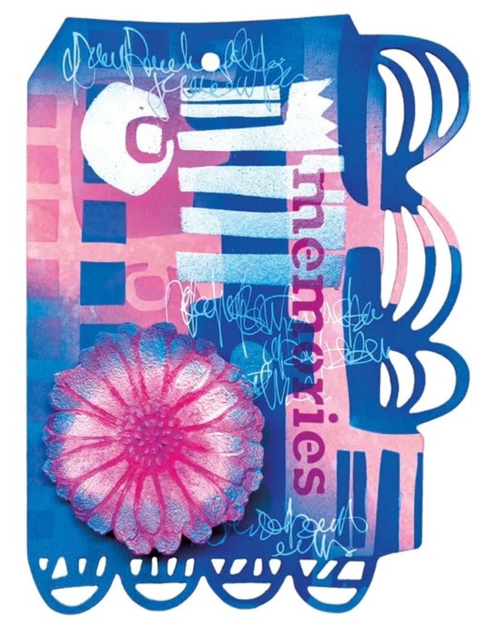 STUDIOLIGHT ART BY MARLENE MIXED UP COLLECTION FUN ELEMENTS STENCIL