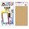 STUDIOLIGHT STUDIOLIGHT ART BY MARLENE MIXED UP COLLECTION SLIMLINE DOUBLE LAYER PAPER PACK BLACK & WHITE 20 SHEETS