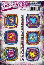 PAPER ARTSY PAPER ARTSY TRACY SCOTT TS077 CLING STAMP SET