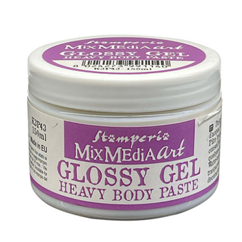 STAMPERIA STAMPERIA MIX MEDIA ART GLOSSY GEL HEAVY BODY PASTE 150ml
