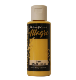 STAMPERIA STAMPERIA ALLEGRO PAINT 60ML CORN