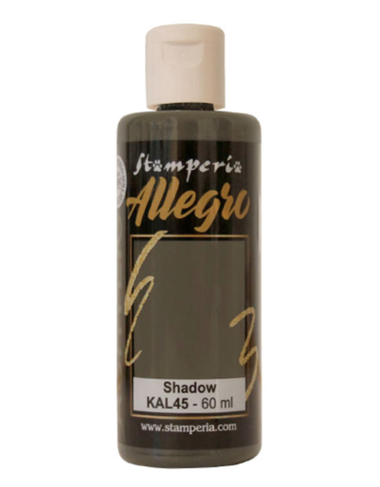 STAMPERIA STAMPERIA ALLEGRO PAINT 60ML SHADOW