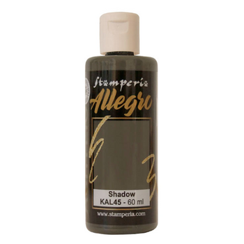STAMPERIA STAMPERIA ALLEGRO PAINT 60ML SHADOW