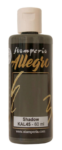 STAMPERIA STAMPERIA ALLEGRO PAINT 60ML SHADOW