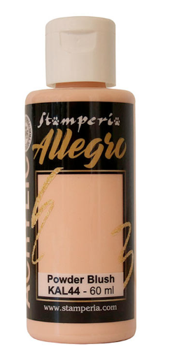 STAMPERIA STAMPERIA ALLEGRO PAINT 60ML POWDER BLUSH