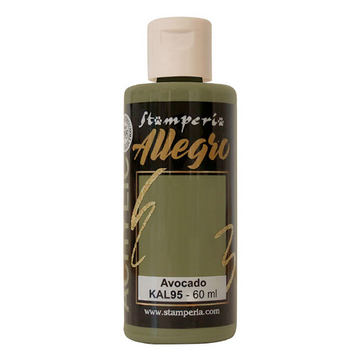 STAMPERIA STAMPERIA ALLEGRO PAINT 60ML AVOCADO