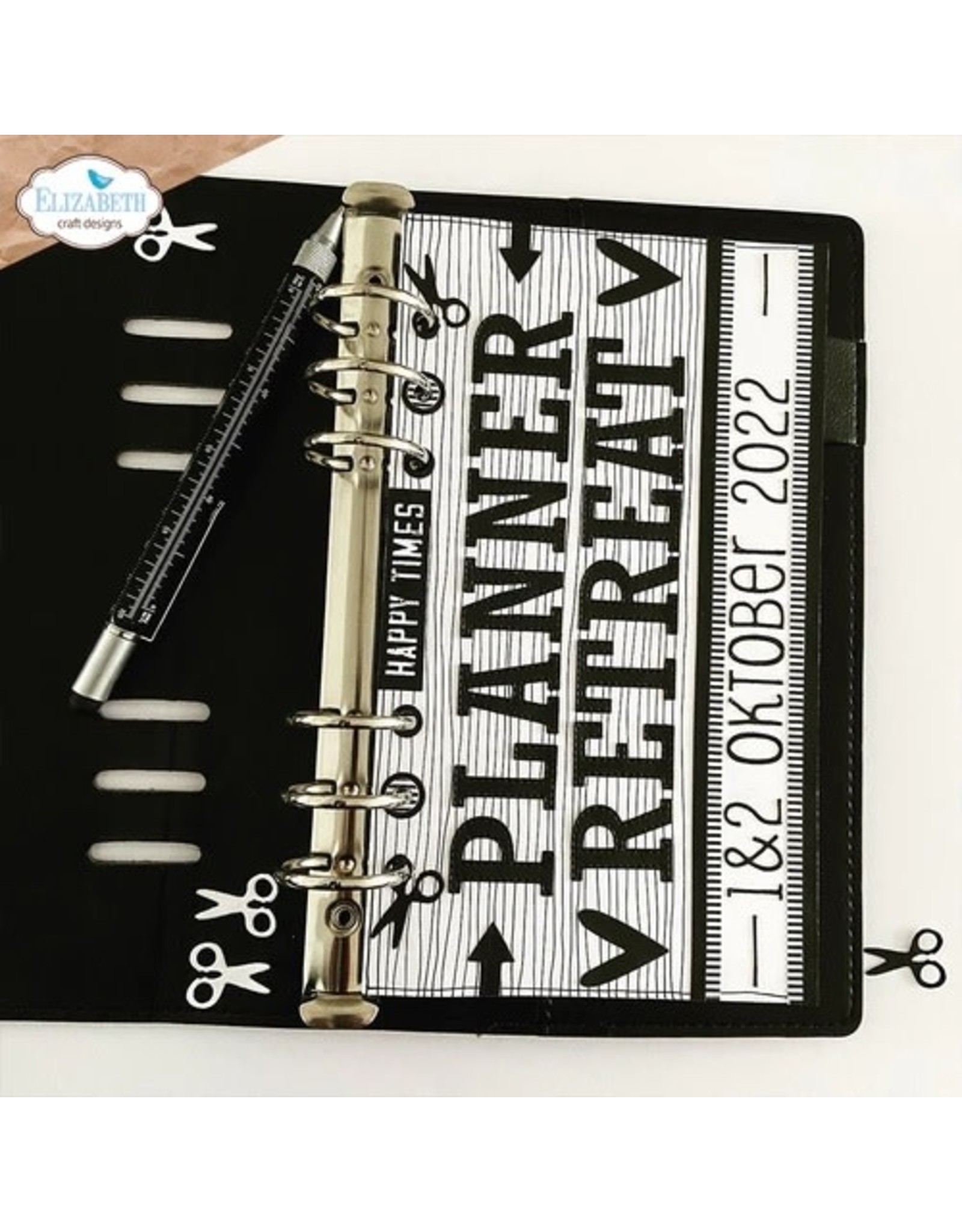 ELIZABETH CRAFT DESIGNS ELIZABETH CRAFT DESIGNS PLANNER ESSENTIALS DIE SET REINFORCEMENT PACK 3