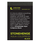 LEGION STONEHENGE AQUA COLDPRESS BLACK WATERCOLOR  2.5x3.75 PAPER 10/PK