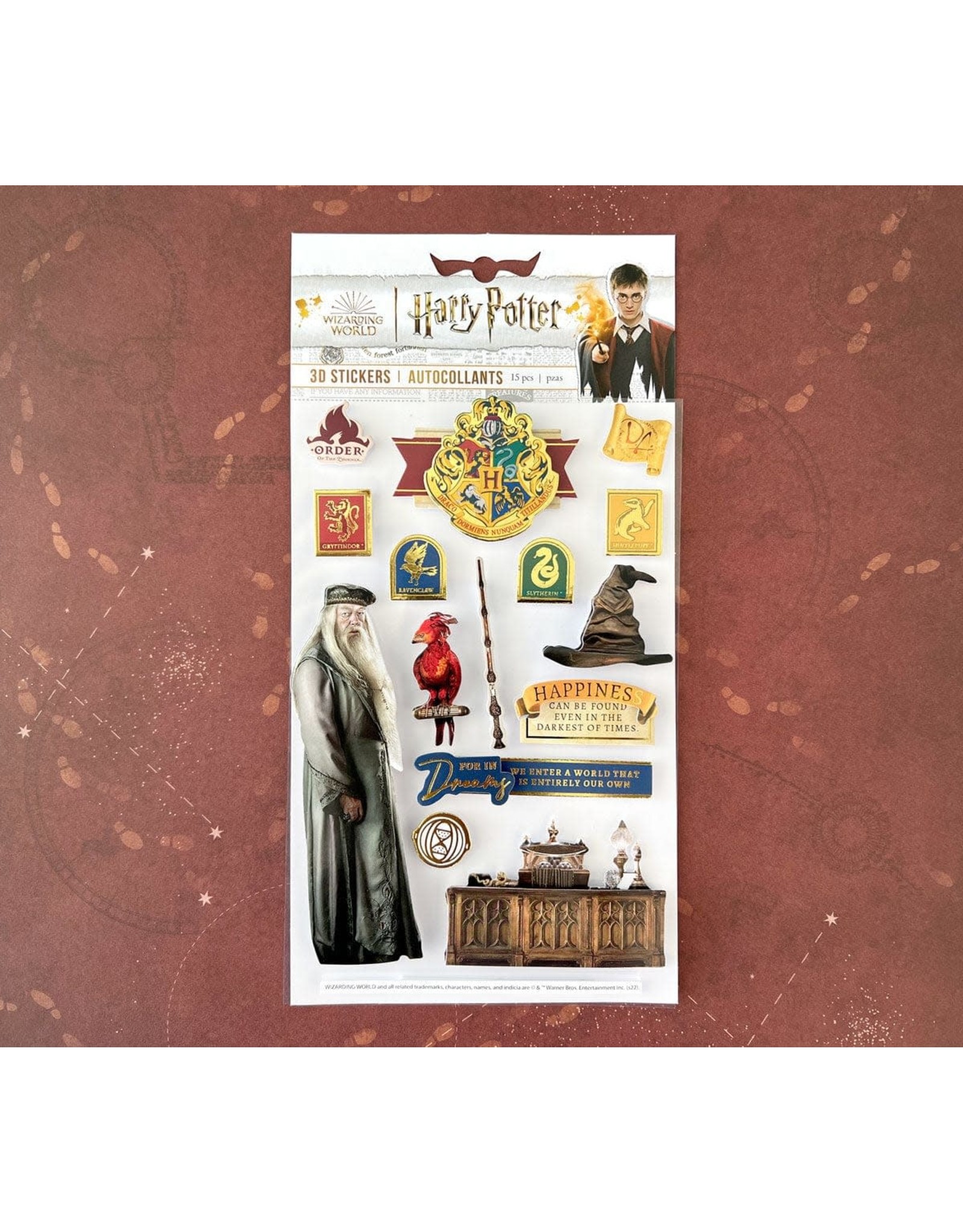 PAPER HOUSE PRODUCTIONS PAPER HOUSE HARRY POTTER DUMBLEDORE 3D STICKERS