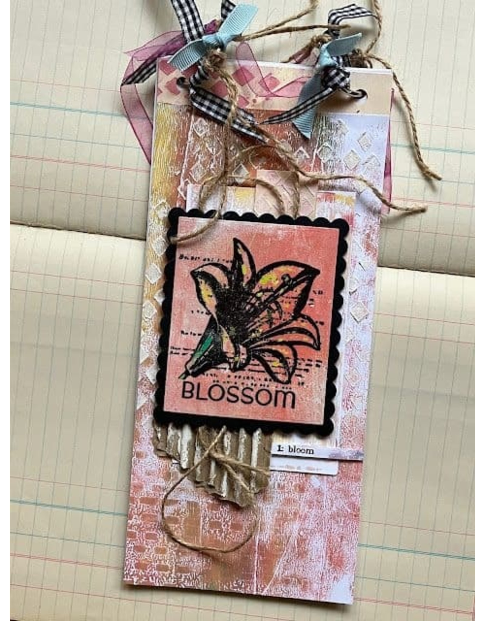 PAPER ARTSY PAPER ARTSY ECLECTICA SARA NAUMANN ESN63 CLING STAMP SET