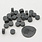 DIY & CIE DIY & CIE GRIS FONCÉ/DARK GRAY PASTILLES DE CIRE/WAX BEADS