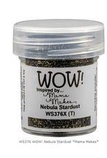 WOW! WOW! MAMA MAKES NEBULA STARDUST EMBOSSING GLITTER 0.5OZ