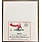 PAPER CUT THE PAPER CUT 25 SCORED MINI SLIMLINE WHITE COUGAR OPAQUE 80lb CARDS  3.5x6 FOLDED
