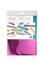 THERMOWEB GINA K TWINKLING PINK 6X8 FANCY FOILS 12 SHEETS