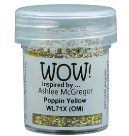 WOW! WOW! ASHLEE MCGREGOR POPPIN YELLOW EMBOSSING POWDER