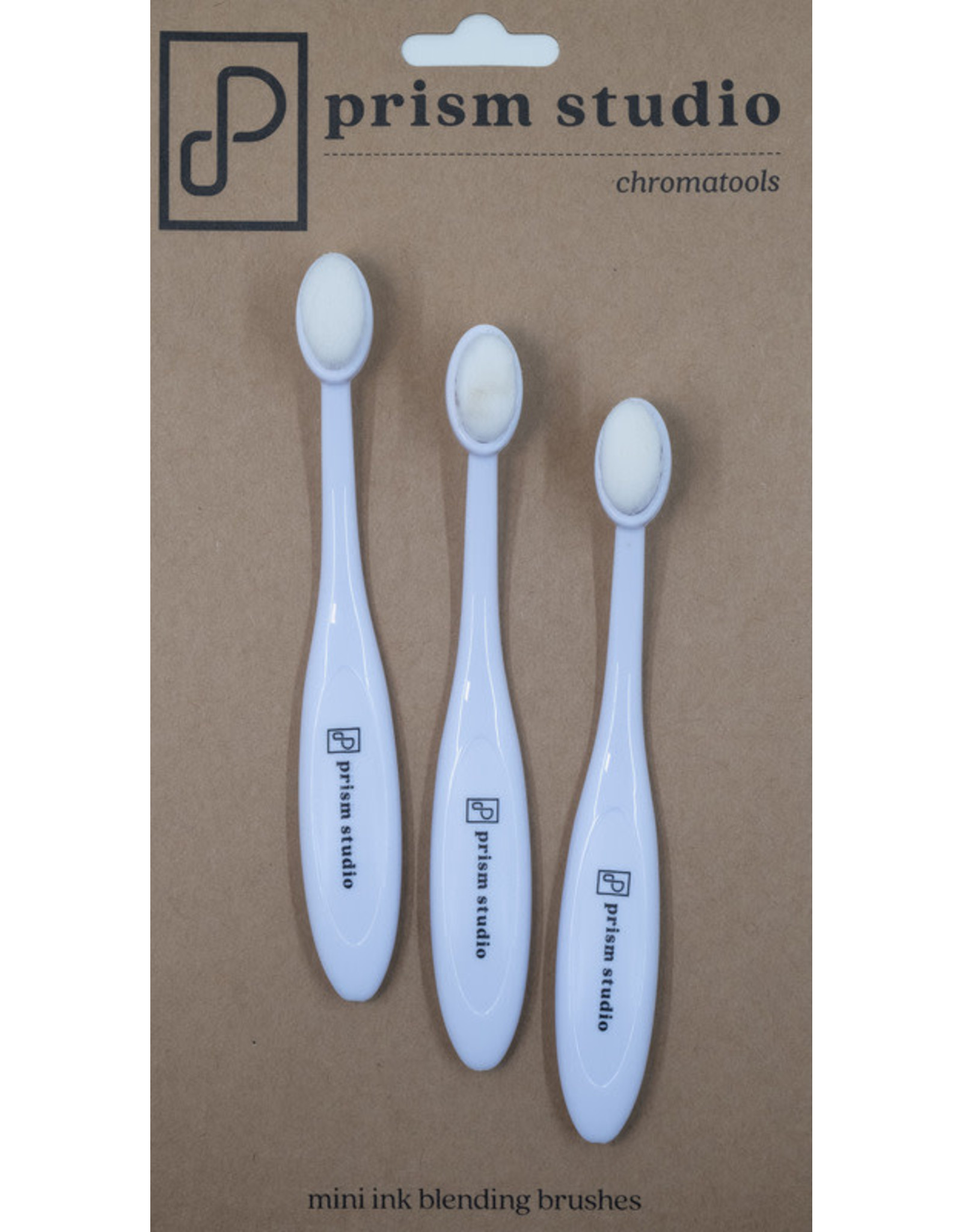 PRISM STUDIO PRISM STUDIO INK BLENDING BRUSHES .75"x.5"  3/PK