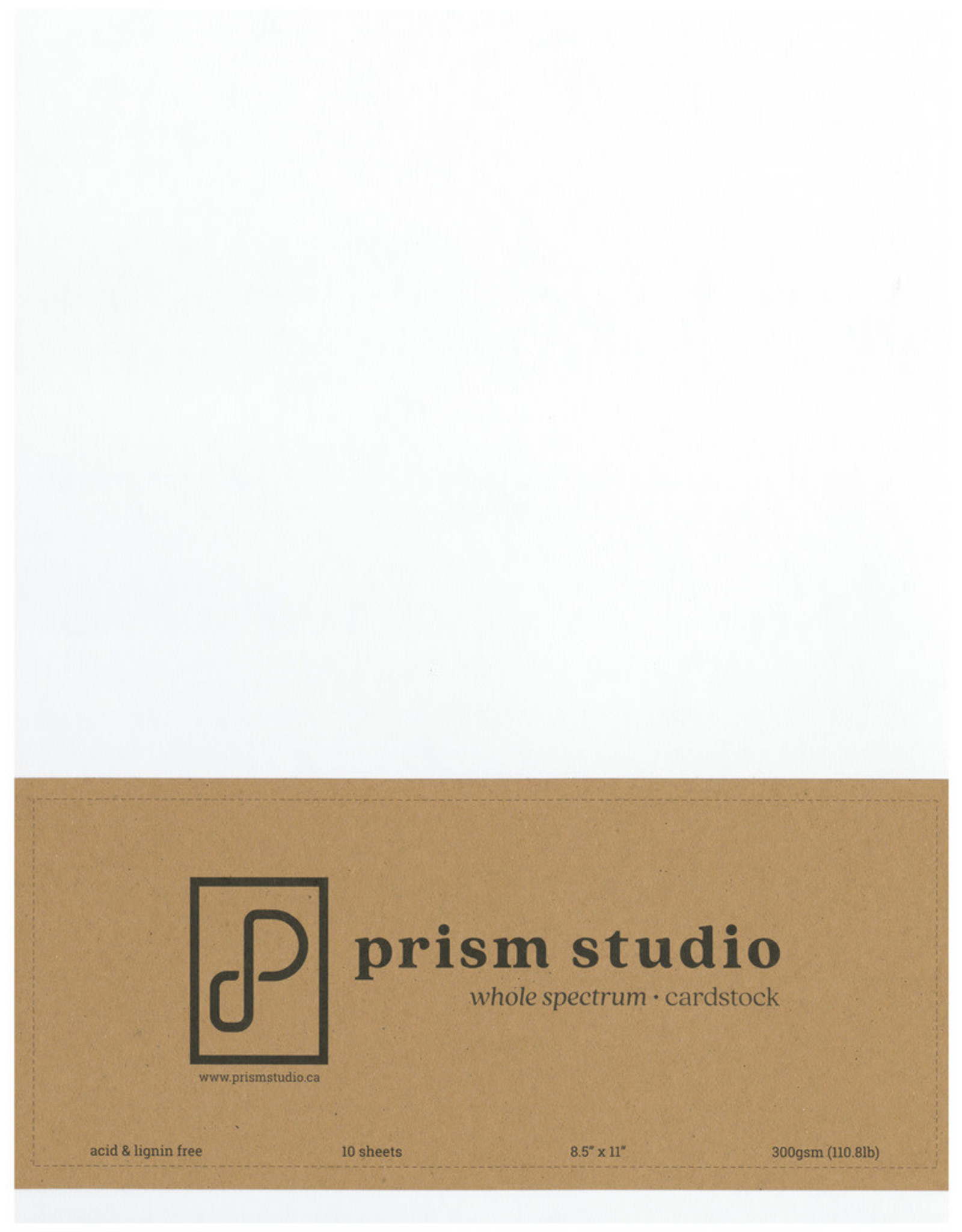 PRISM STUDIO PRISM STUDIO SNOWDROP 8.5x11 CARDSTOCK