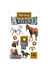 PAPER HOUSE PRODUCTIONS PAPER HOUSE HORSING AROUND 3D STICKERS