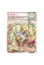 STAMPERIA STAMPERIA ROSE PARFUM FLOWERS & GARLANDS ADHESIVE PAPER CUT OUTS