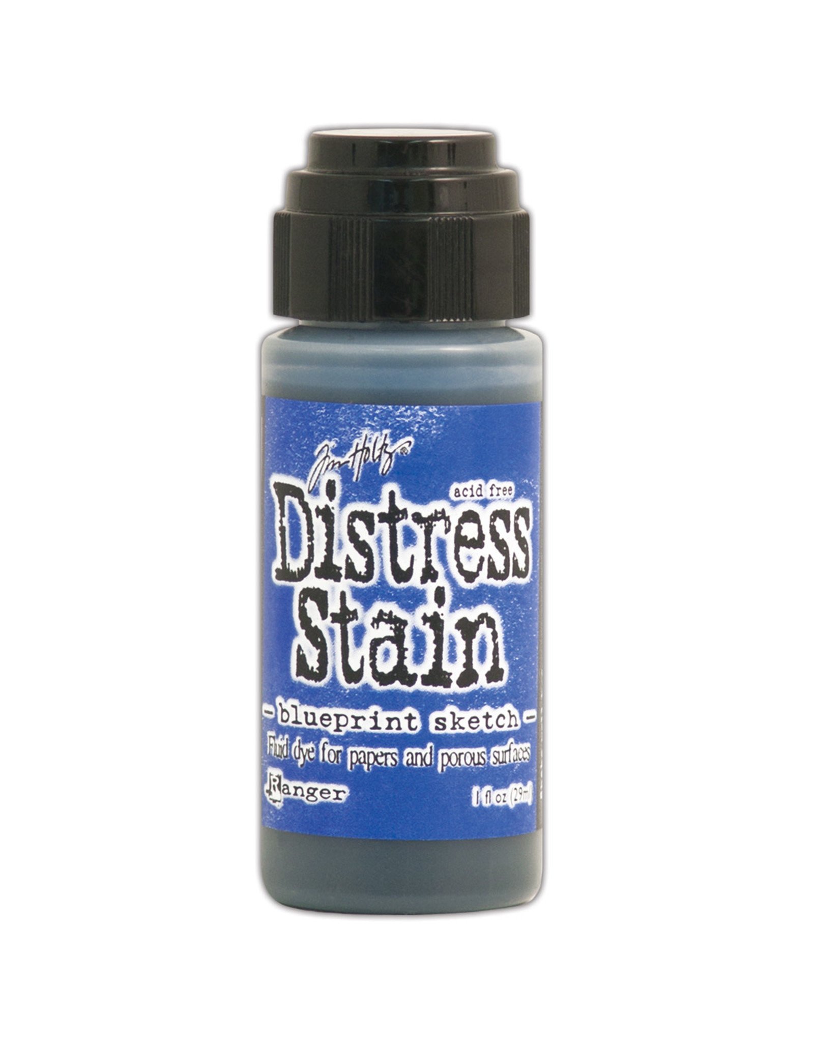 RANGER TIM HOLTZ DISTRESS INK STAIN DAUBER BLUEPRINT SKETCH