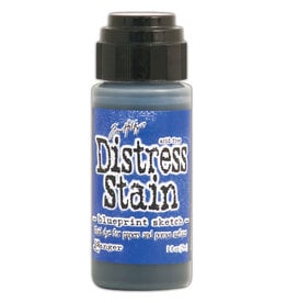 RANGER TIM HOLTZ DISTRESS INK STAIN DAUBER BLUEPRINT SKETCH