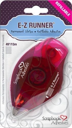 3L SCRAPBOOK ADHESIVE E-Z-RUNNER REFILLABLE 49' STRIPS