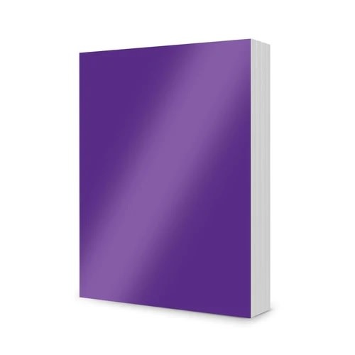 HUNKYDORY CRAFTS LTD. HUNKYDORY CHOC-BOX PURPLE MIRRI MATS ESSENTIAL LITTLE BOOK  A6 MIRRICARDS 60 SHEETS