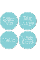 LDRS CREATIVE LDRS CREATIVE CIRCLE PHRASE INSERT DIE SET