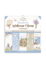 STAMPERIA STAMPERIA VICKY PAPAIOANNOU CREATE HAPPINESS WELCOME HOME 12x12 PAPER PACK 10 SHEETS