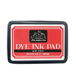 STAMPERIA STAMPERIA VICKY PAPAIOANNOU CREATE HAPPINESS WARM RED DYE INK PAD