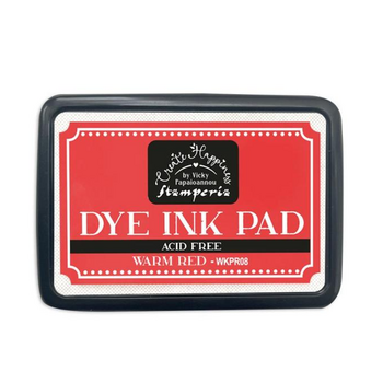 STAMPERIA STAMPERIA VICKY PAPAIOANNOU CREATE HAPPINESS WARM RED DYE INK PAD