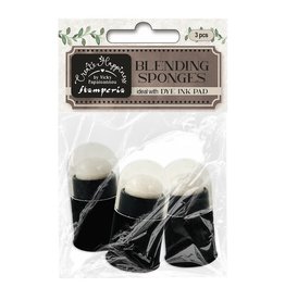 STAMPERIA STAMPERIA VICKY PAPAIOANNOU CREATE HAPPINESS FINGER TOOL BLENDING SPONGES 3/PK