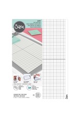SIZZIX SIZZIX 8.5x11 STICKY GRID SHEETS 5/PK