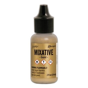RANGER TIM HOLTZ ALCOHOL INK MIXATIVES GOLD 0.5 OZ