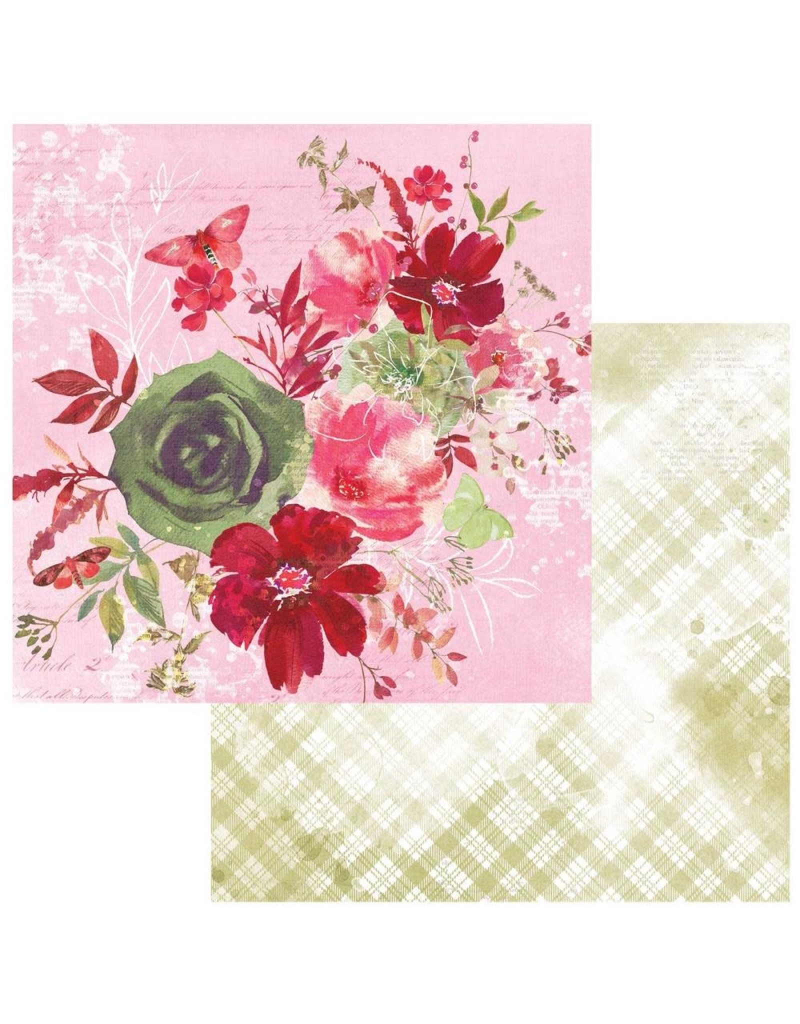 49 AND MARKET 49 AND MARKET ARTOPTIONS ROUGE DEVOTED 12x12 CARDSTOCK