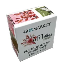 49 AND MARKET 49 AND MARKET ARTOPTIONS ROUGE POSTAGE STAMP WASHI TAPE