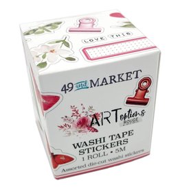 49 AND MARKET 49 AND MARKET ARTOPTIONS ROUGE WASHI TAPE STICKERS
