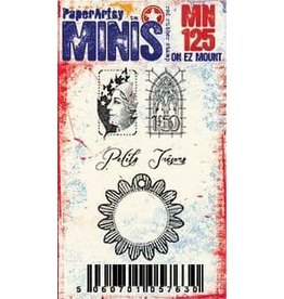 PAPER ARTSY PAPER ARTSY MINIS MN125 CLING STAMP