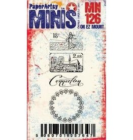 PAPER ARTSY PAPER ARTSY MINIS MN126 CLING STAMP