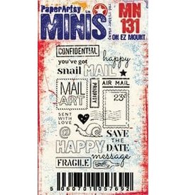 PAPER ARTSY PAPER ARTSY MINIS MN131 CLING STAMP