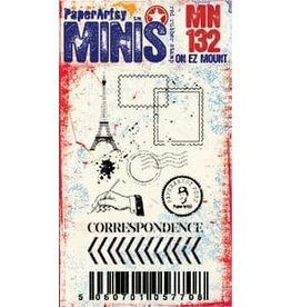 PAPER ARTSY PAPER ARTSY MINIS MN132 CLING STAMP