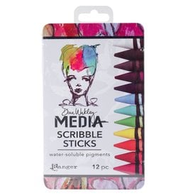 RANGER RANGER DINA WAKLEY MEDIA SCRIBBLE STICKS 12PK