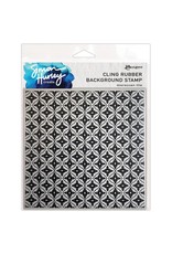 RANGER RANGER SIMON HURLEY CREATE MOROCCAN TILE 6x6 RUBBER BACKGROUND STAMP