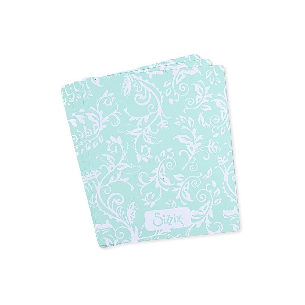 SIZZIX SIZZIX MINT JULEP PRINTED MAGNETIC SHEETS 6.75x5.75 3/PK
