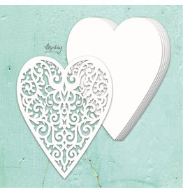 MINTAY MINTAY CHIPPIES -  HEART CHIPBOARD ALBUM BASE